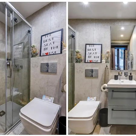 Chic Industrial Loft Quiet Garibaldi Ac Balcony Daire *